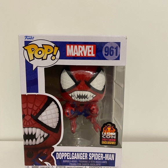 FUNKO POP! DOPPELGANGER SPIDER-MAN #961~ 2021 LACC EXCLUSIVE~ MINT~ MARVEL~ - Picture 1 of 4